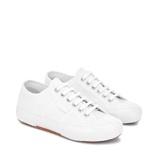 Superga 2750 White Low Top Sneakers - Women's Sneakers USA | US5942686